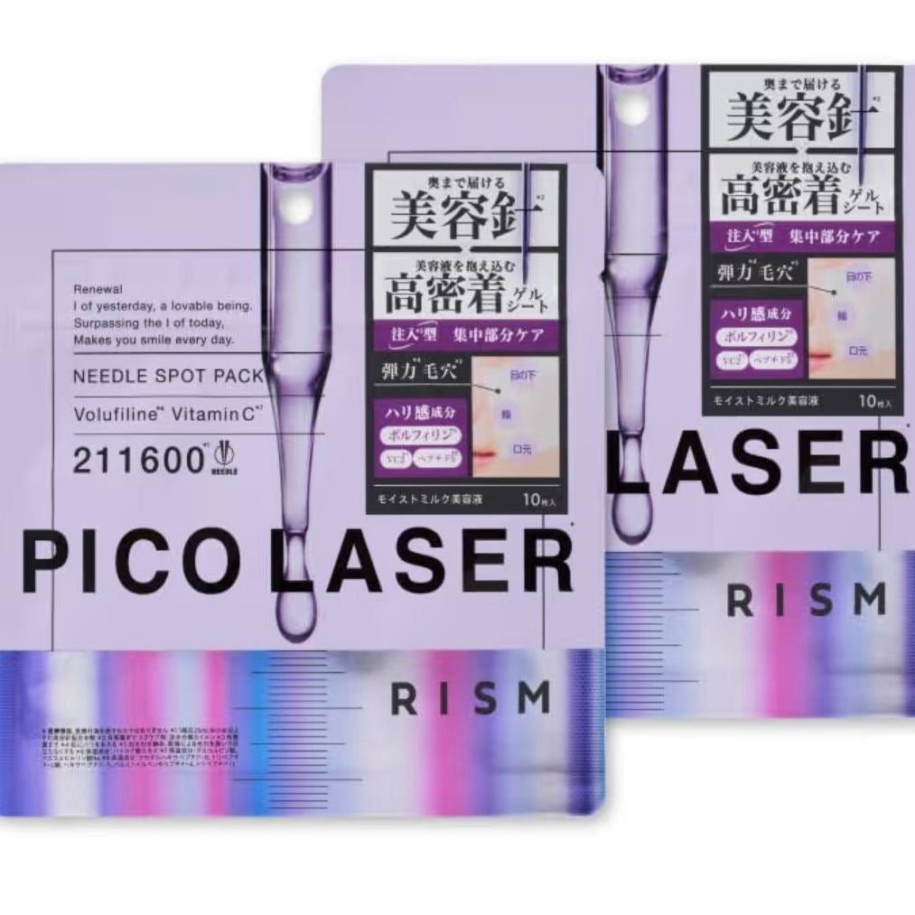 🇯🇵 日本直送 RISM PICO LASER 注入型美容針局部修復貼 (2袋裝/共20枚)