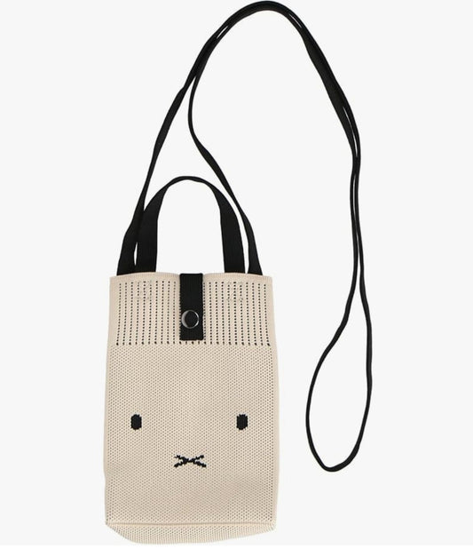 🇯🇵 日本直送 Miffy 女裝針織側揹小包 / 手機袋 📱✨