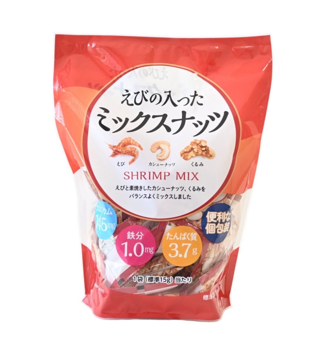 🇯🇵 日本直送 Costco 鮮蝦綜合堅果(小蝦+腰果+核桃)🦐🥜✨ 大容量 28袋入