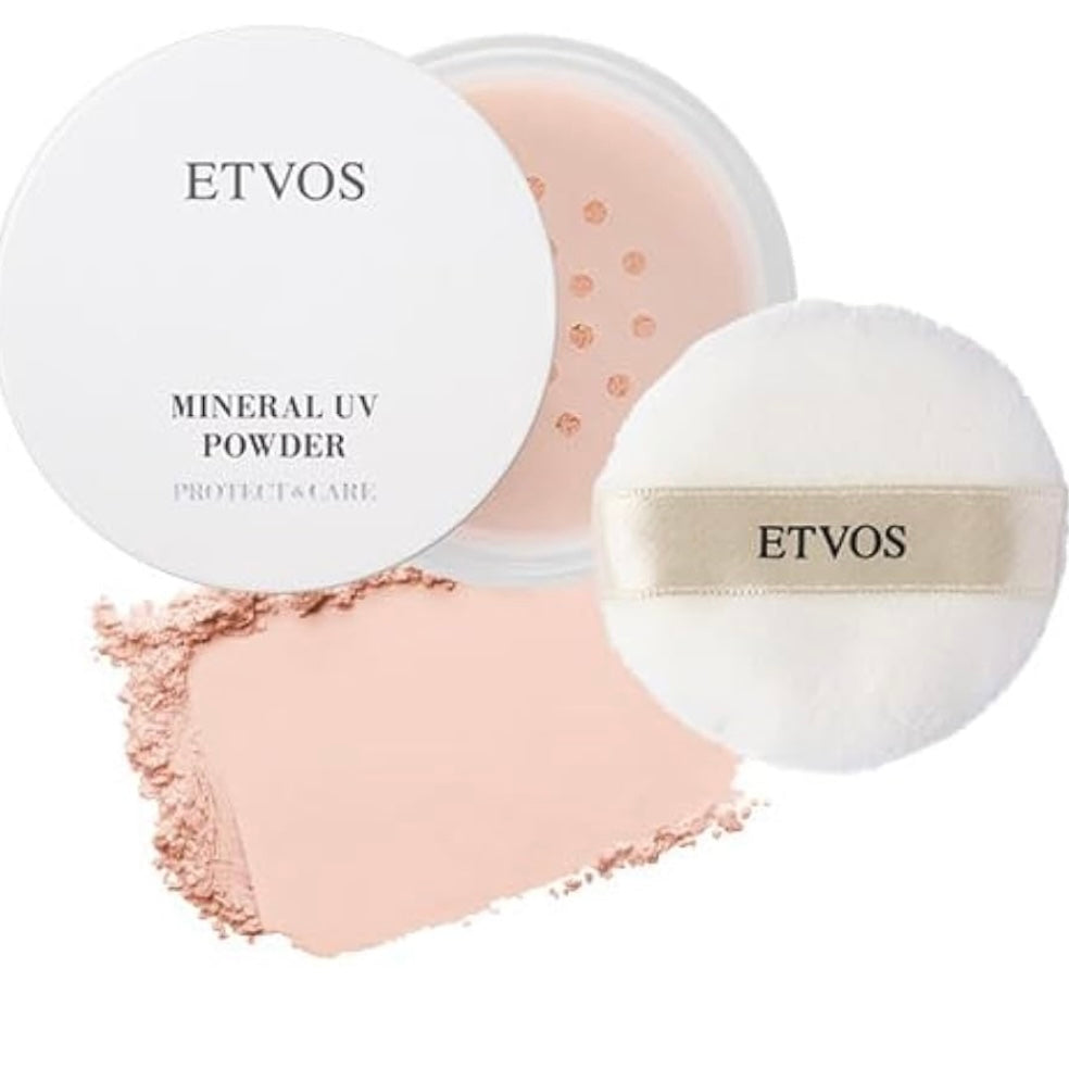 🇯🇵日本直送 ETVOS MINERAL UV POWDER 礦物UV臉用防曬碎粉