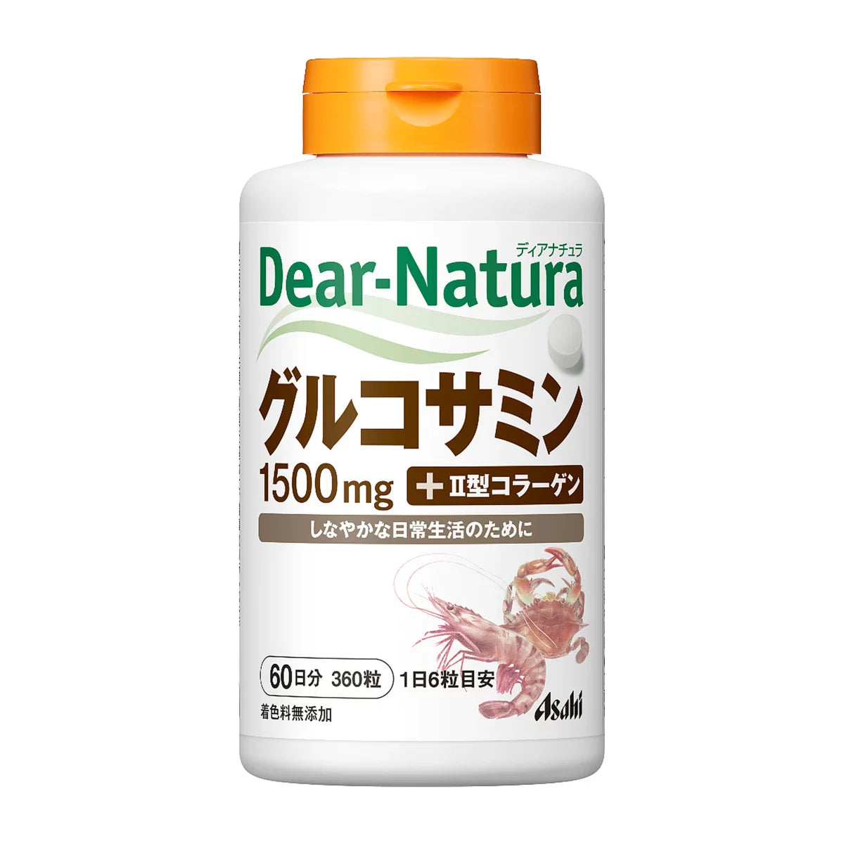 🇯🇵 日本直送 Dear-Natura 葡萄糖胺+II型膠原蛋白 360粒(60日分) 🦴✨