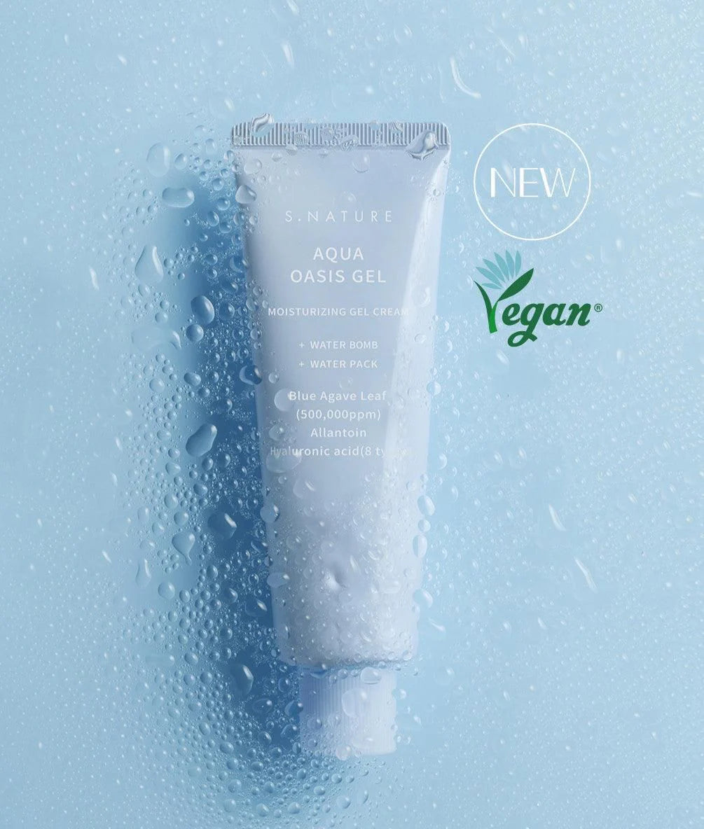 Korea S.Nature Vegan Water Oasis Moisturizing Gel Cream 80ml