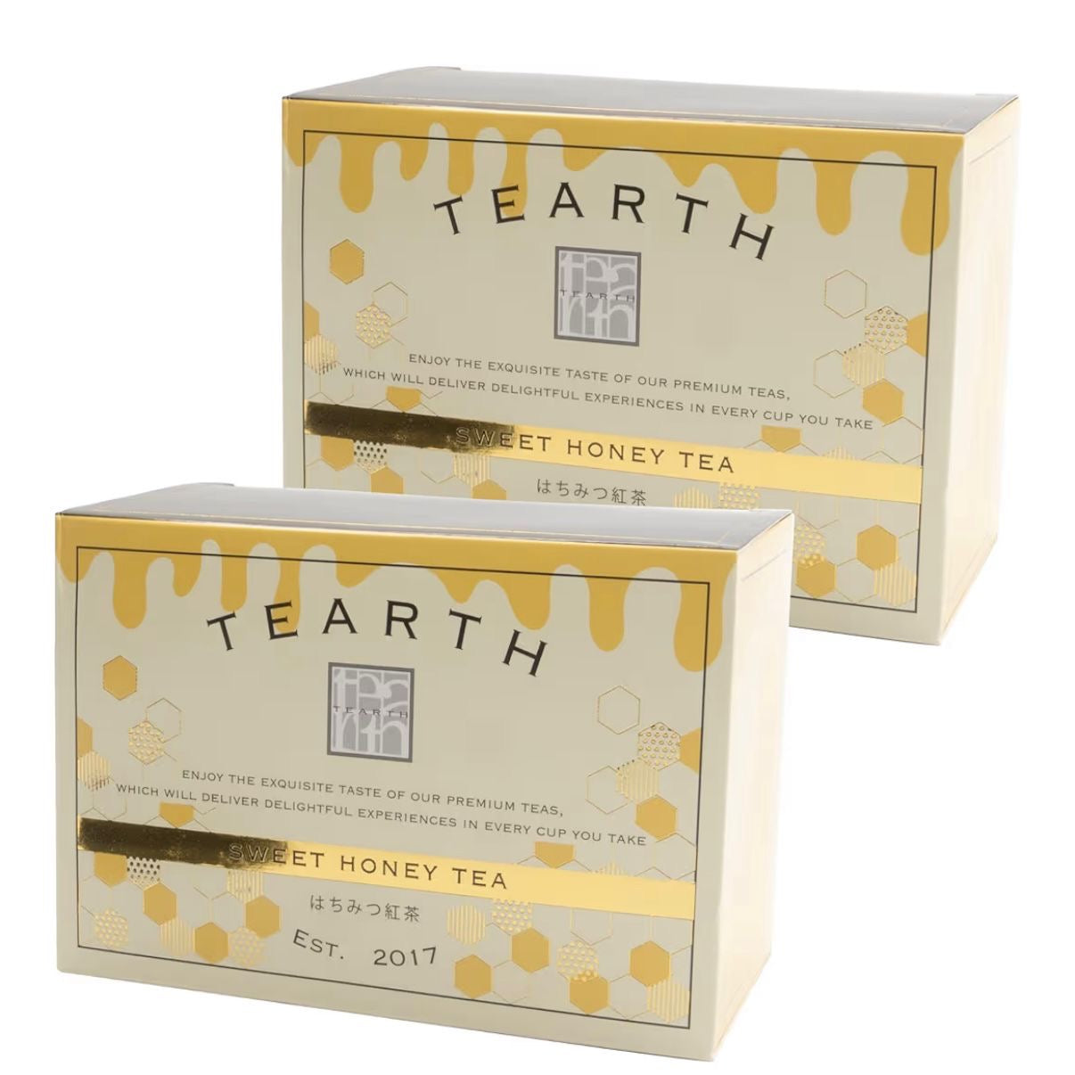 🇯🇵 Direct from Japan: TEARTH Honey Black Tea Tea Bags, 25 bags x 2 boxes