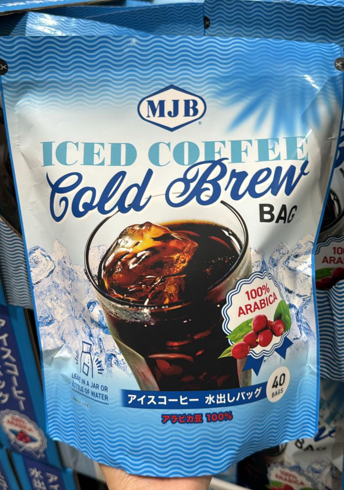 🇯🇵 日本直送 日本火紅 MJB 100% Arabica 冷泡咖啡濾泡包(超值大容量 40入)☕✨