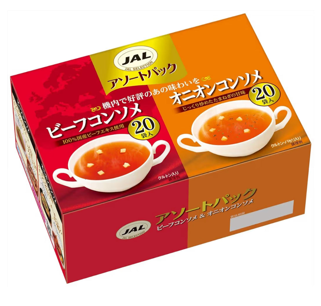 🇯🇵日本直送 JAL 日航 日本製 即食湯包 40 袋裝