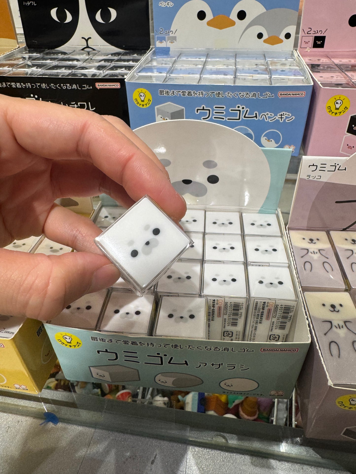 🇯🇵 Direct from Japan: Sun-Star Training Series Cute Animal Erasers ✏️✨