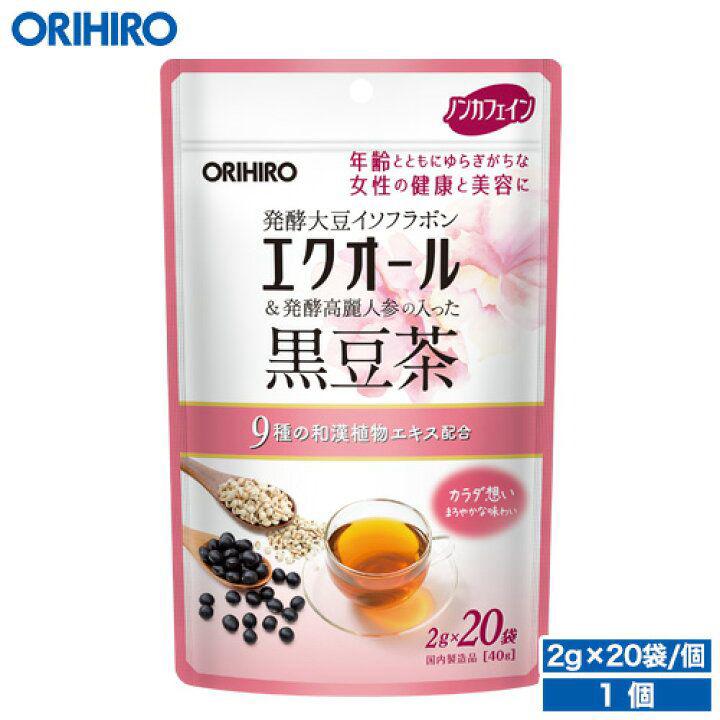 🇯🇵 日本 ORIHIRO黑豆茶 x 發酵高麗人參 機能茶包 2g x 20袋入 ☕