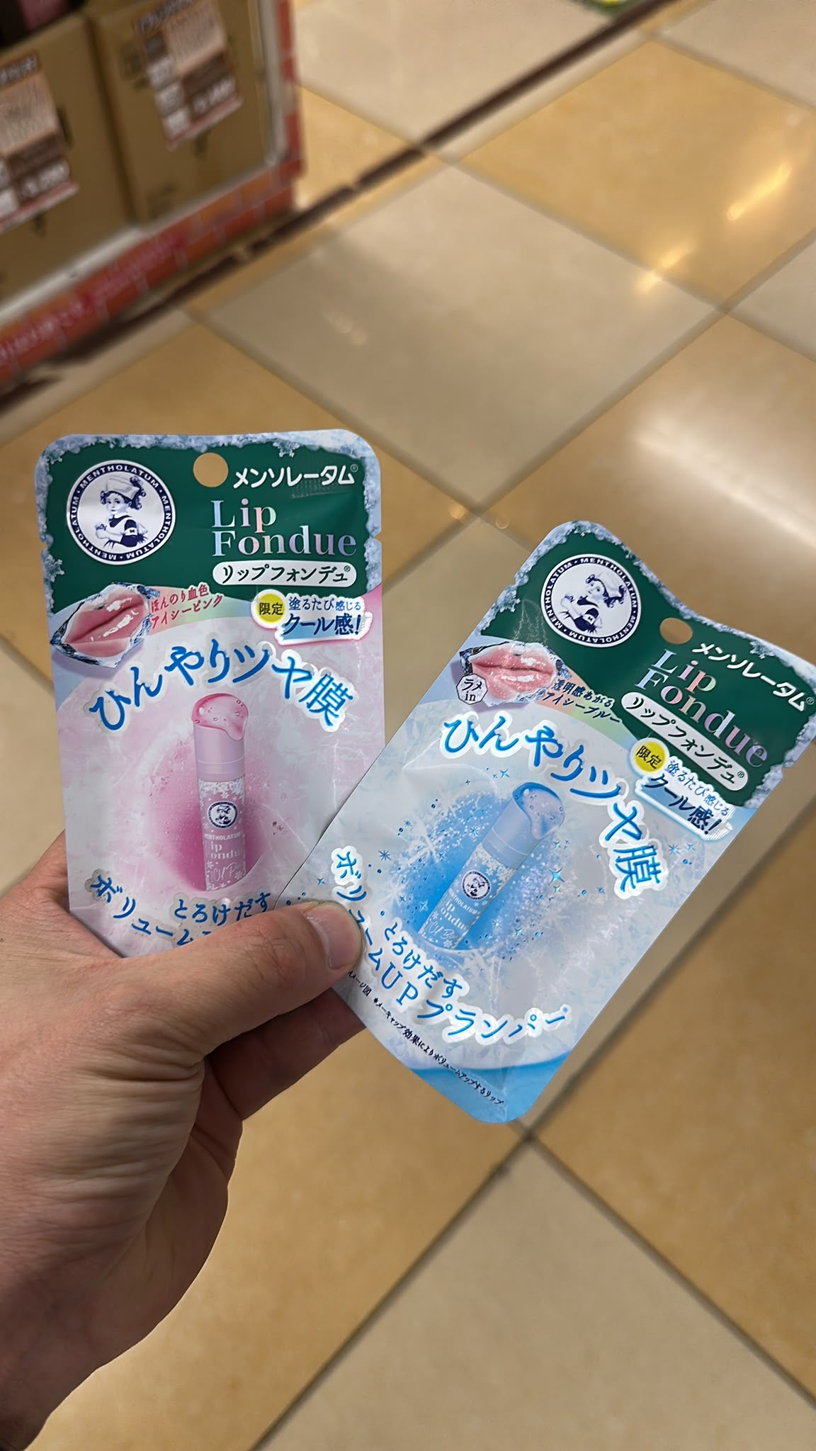 🇯🇵 日本直送 曼秀雷敦 Mentholatum Lip Fondue 清涼豐唇潤唇膏💄✨