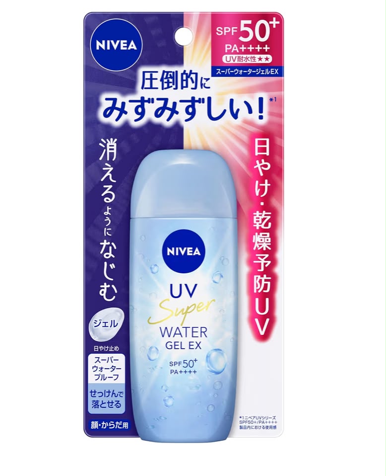 🇯🇵 日本直送 NIVEA 妮維雅 UV 水感防曬凝露 EX 💧✨ 80g