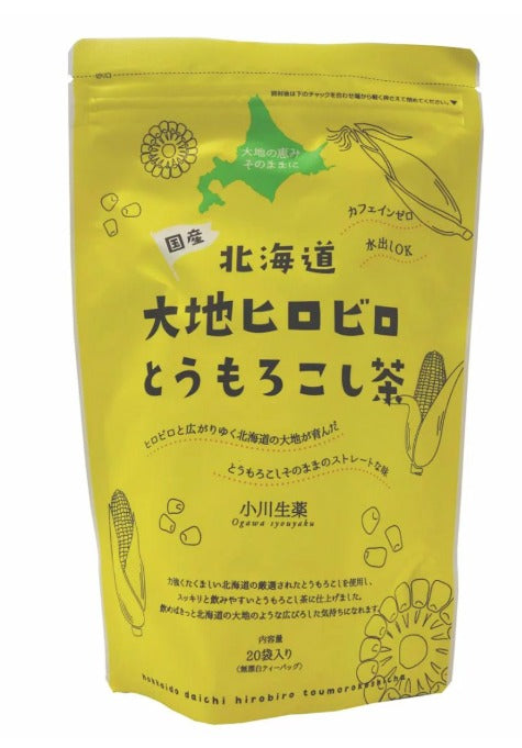 🇯🇵 日本直送 小川生薬 北海道大地廣闊粟米茶包🌽✨ 20袋入