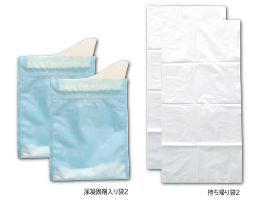 🇯🇵 日本直送 Kenyu 攜帶式緊急迷你廁所(2個裝)🚗🚽✨ 600ml