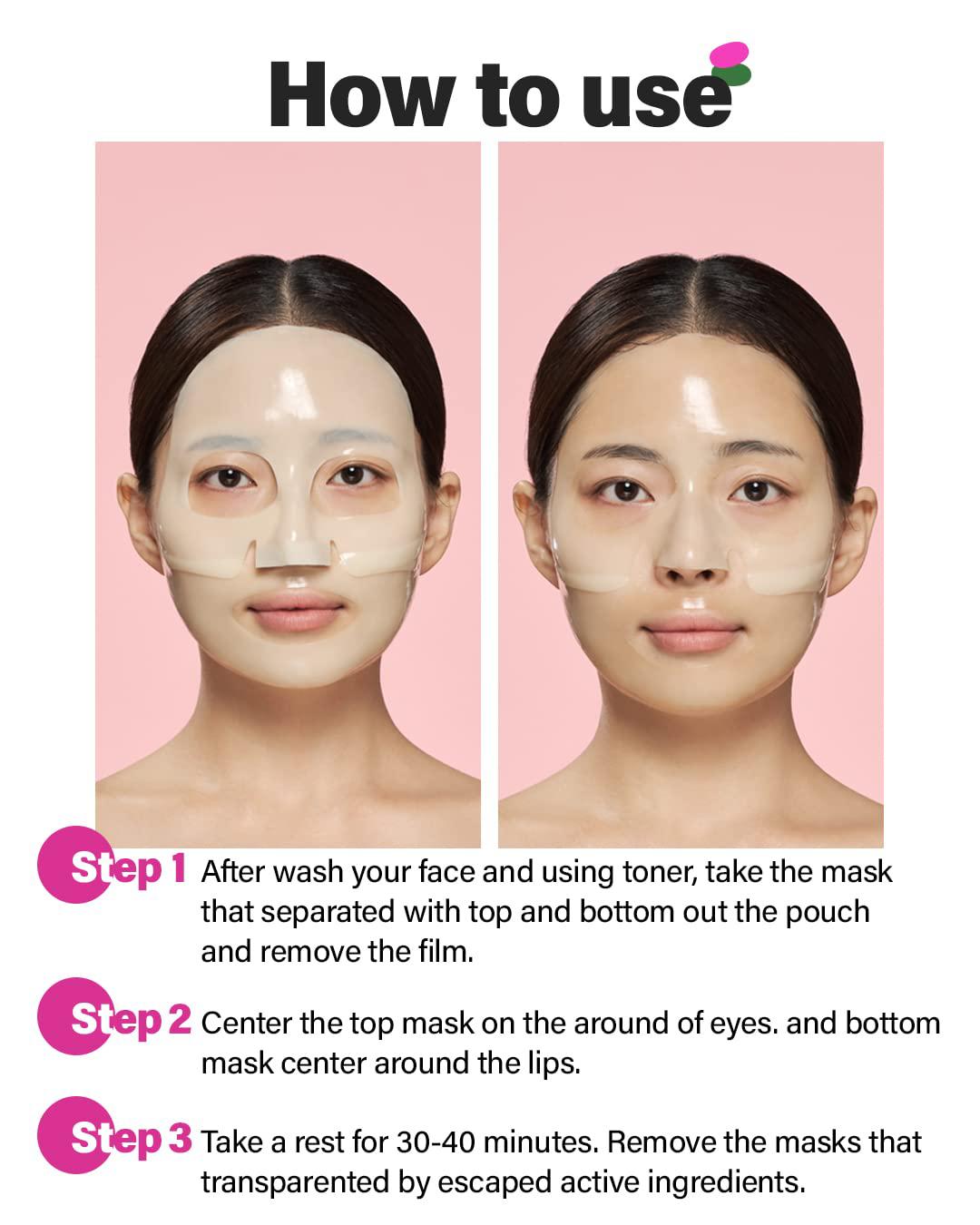 🇰🇷Korean CKD Retino Collagen Pore Elasticity Mask Molecule 300 Retinol Collagen Elasticity Firming Mask