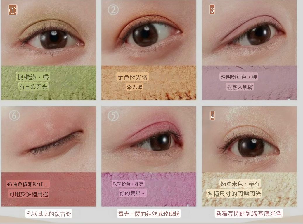 🇯🇵 日本直送 Whomee六色眼影盤