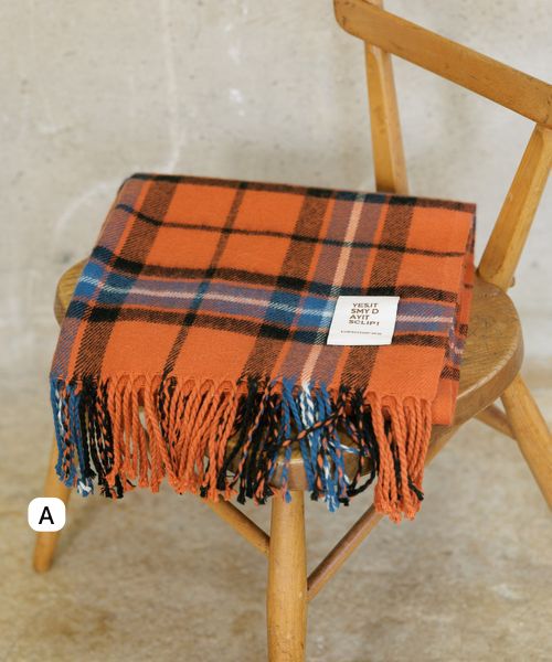 🇯🇵 日本直送 studio CLIP 抗靜電大判格紋保暖披肩/圍巾 🧣✨