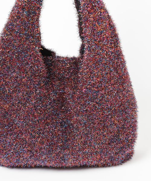 🇯🇵 日本直送 LEPSIM 亮澤 金蔥針織肩背袋 Shoulder Bag ✨