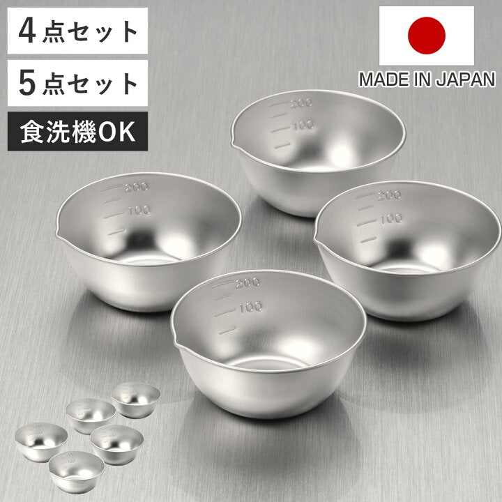 🇯🇵 日本直送 燕三條製 不鏽鋼備料迷你碗套裝 🥣✨