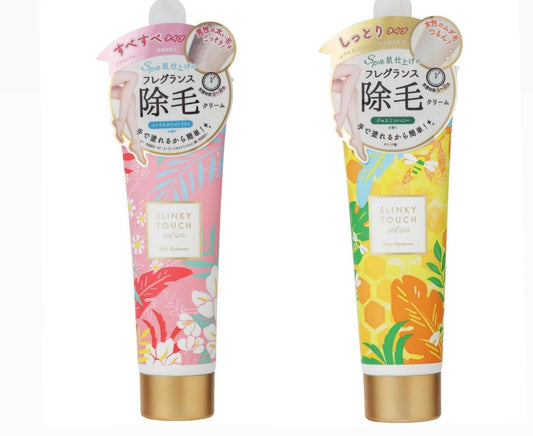 🇯🇵Liberta SLINKY TOUCH self spa silky and hydrating quick hair removal cream 100g shipped directly from Japan