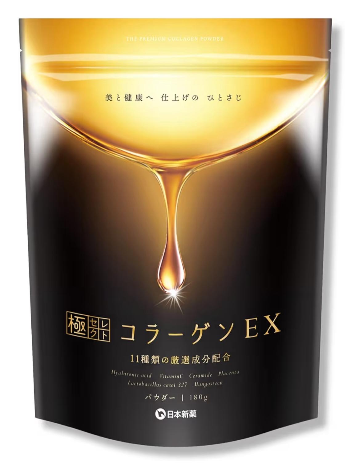 🇯🇵 日本直送 日本新藥 極セレクト Collagen EX 膠原蛋白粉 180g ✨