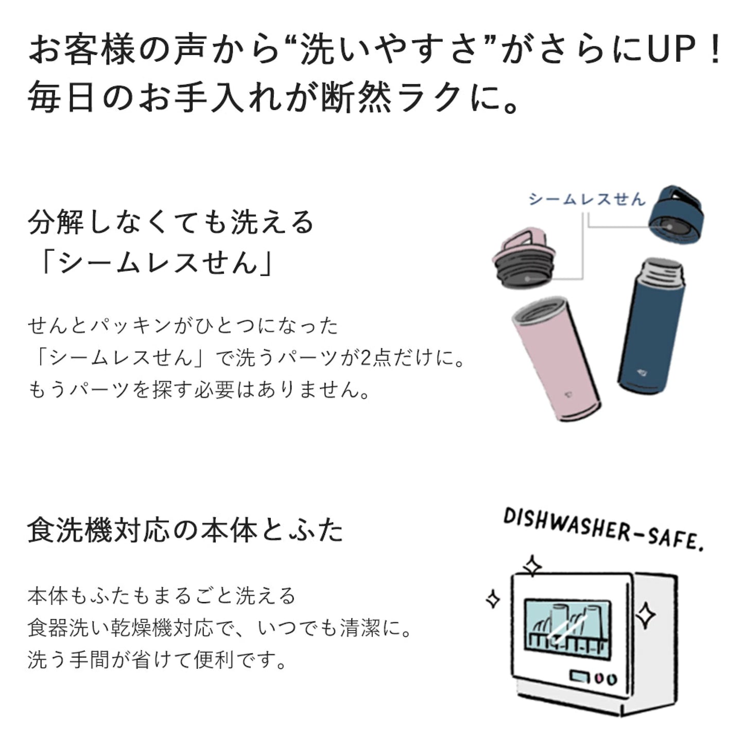 🇯🇵Zojirushi handle thermal and cold water bottle shipped directly from Japan