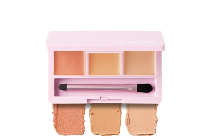 🇯🇵Daisy Doll three-color concealer palette shipped directly from Japan