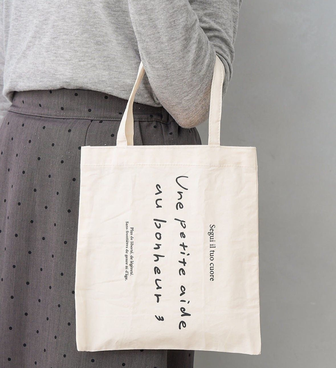🇯🇵 Direct from Japan: 3COINS French Alphabet Water-Repellent Tote Bag 💧✨