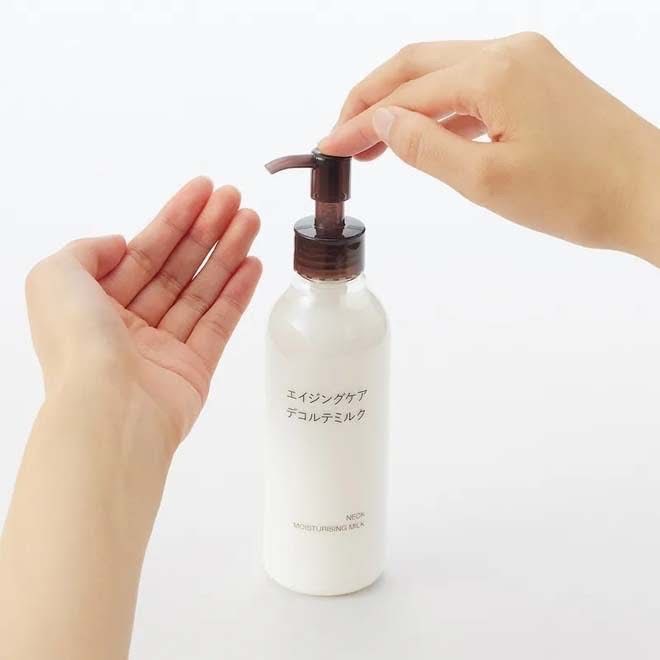 🇯🇵Muji Hydrogel Moisturizing Neck Care Lotion 200ml shipped directly from Japan 💧