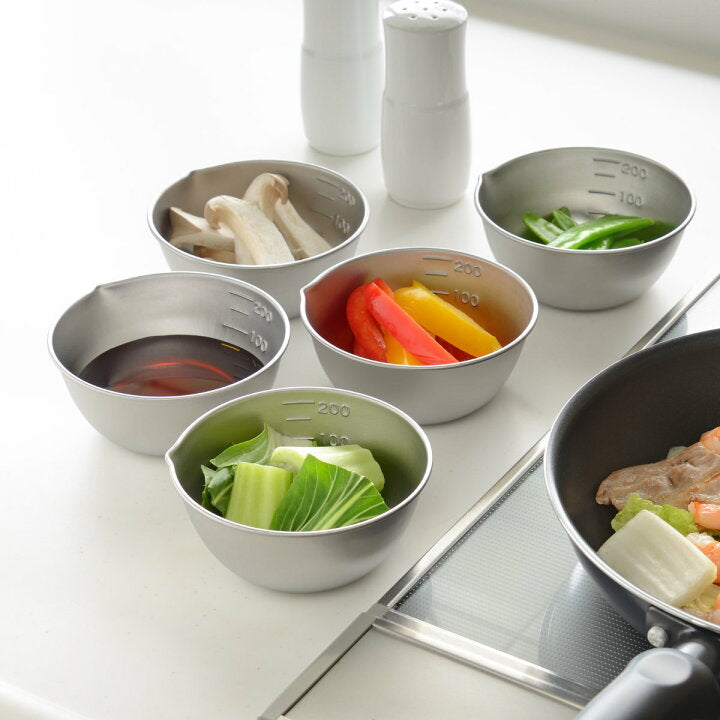 🇯🇵 日本直送 燕三條製 不鏽鋼備料迷你碗套裝 🥣✨