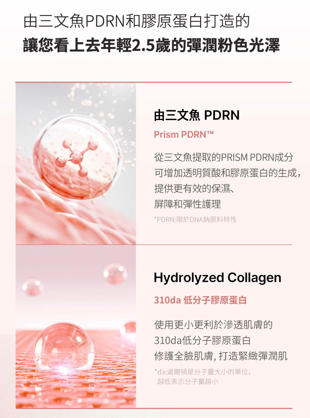 韓國Medicube新款 PDRN 粉紅胜肽膠原凝膠面膜