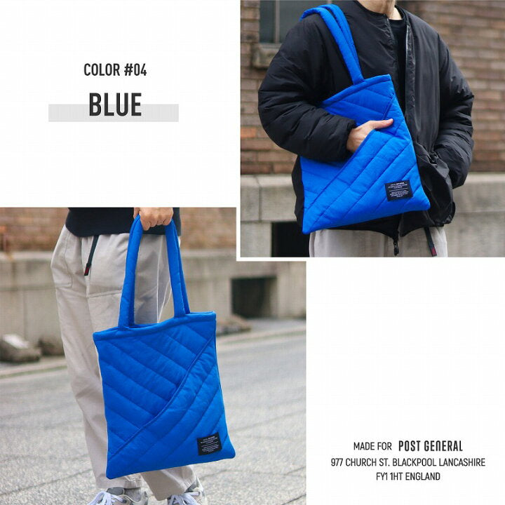 🇯🇵 日本直送 人氣品牌 POST GENERAL Quilted Standard Tote 輕量鋪棉托特袋 👜✨