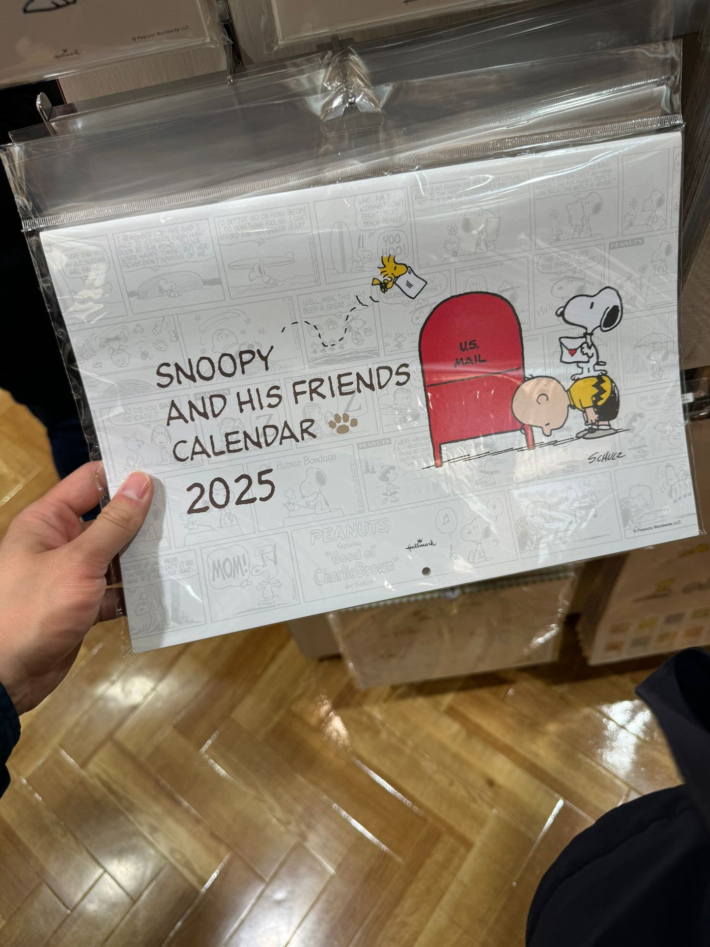 日本直送 snoppy  2025 日曆