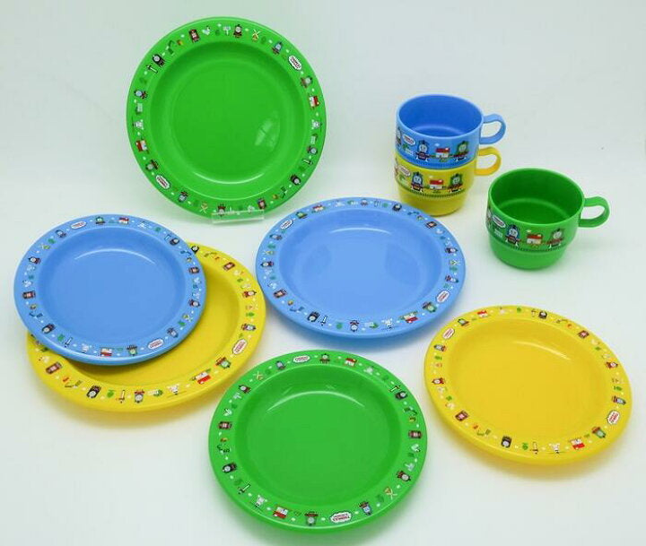 🇯🇵 Direct from Japan: Made in Japan OSK Thomas the Tank Engine Kids' Lightweight, Drop-Resistant Dinnerware Set 🚂✨