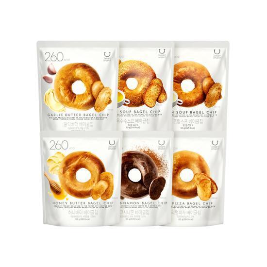 🇰🇷Korea Link Olive young super hot seller delight project low calorie bagel biscuits 60g