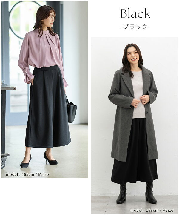 🇯🇵 日本直送 Honeys ハニーズ 保暖加厚寬褲（6色｜S–3L） ❄️👖