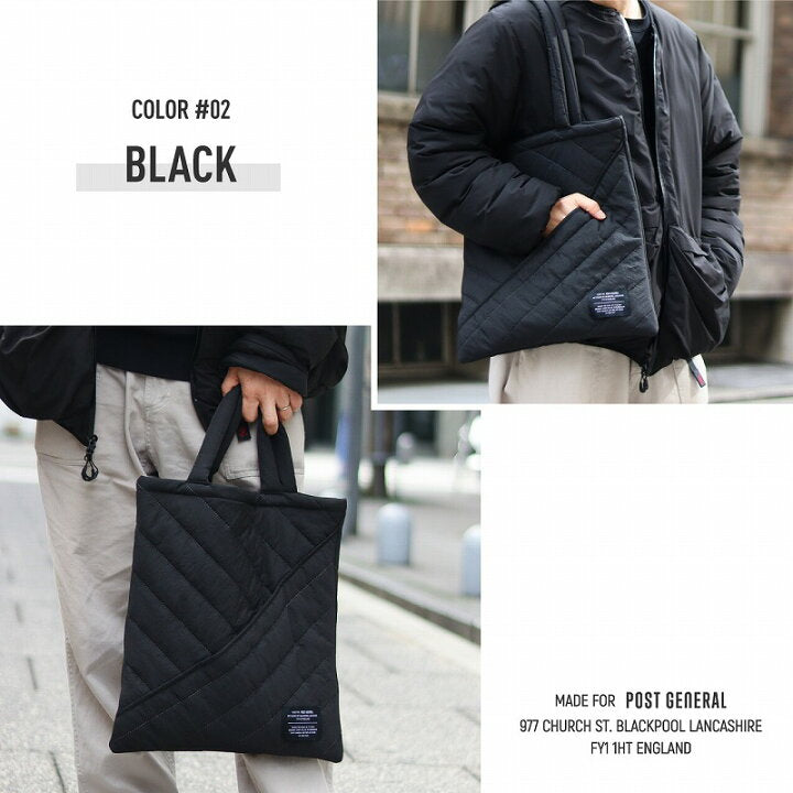 🇯🇵 日本直送 人氣品牌 POST GENERAL Quilted Standard Tote 輕量鋪棉托特袋 👜✨