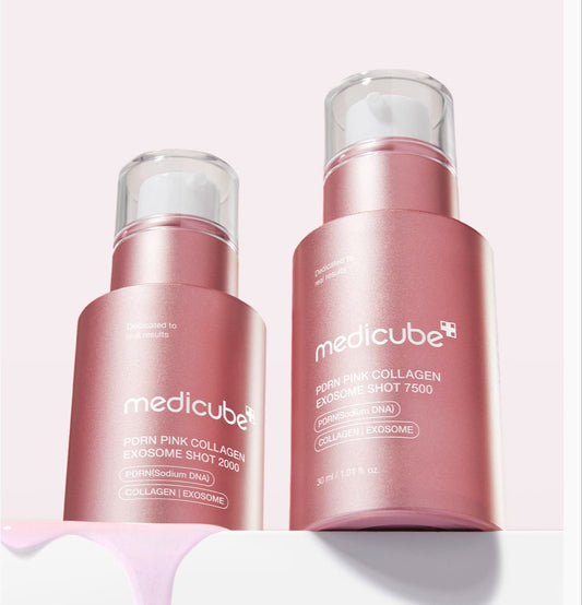 🇰🇷 韓國 新品Medicube 粉紅膠原外泌體安瓶 2000 / 7500 ✨