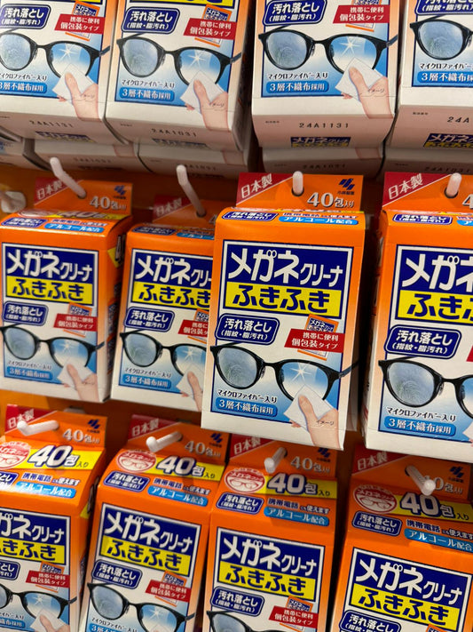 🇯🇵 日本直送 小林製藥 眼鏡清潔方便抹布40片裝