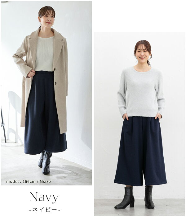 🇯🇵 日本直送 Honeys ハニーズ 保暖加厚寬褲（6色｜S–3L） ❄️👖