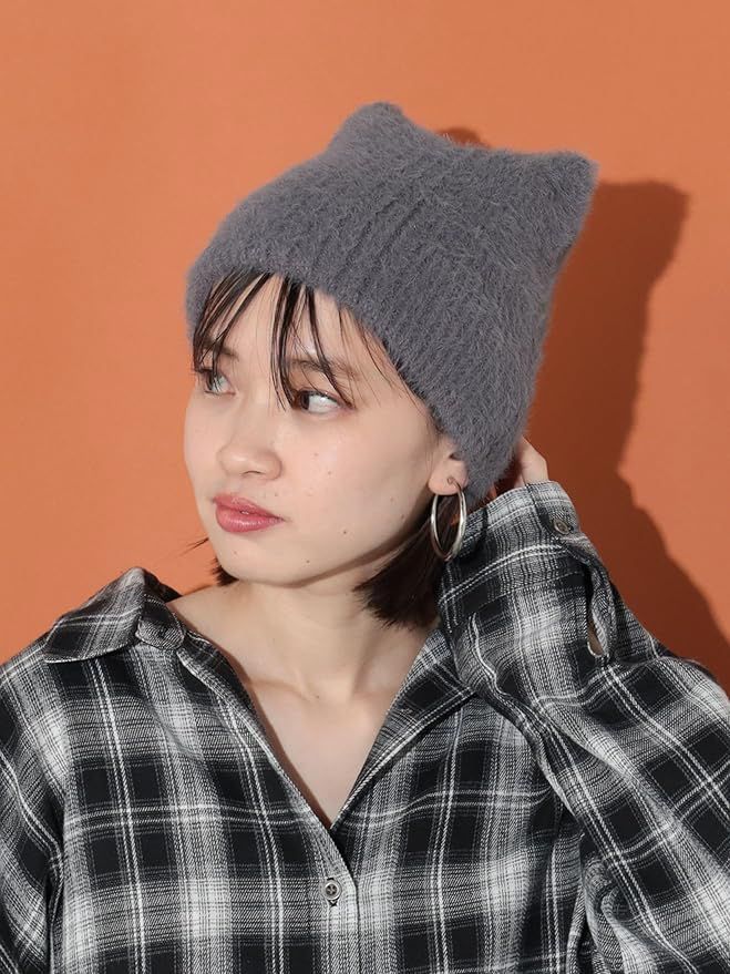 🇯🇵日本直送 Beams Heart Cat Ear Shaggy Watch Cap