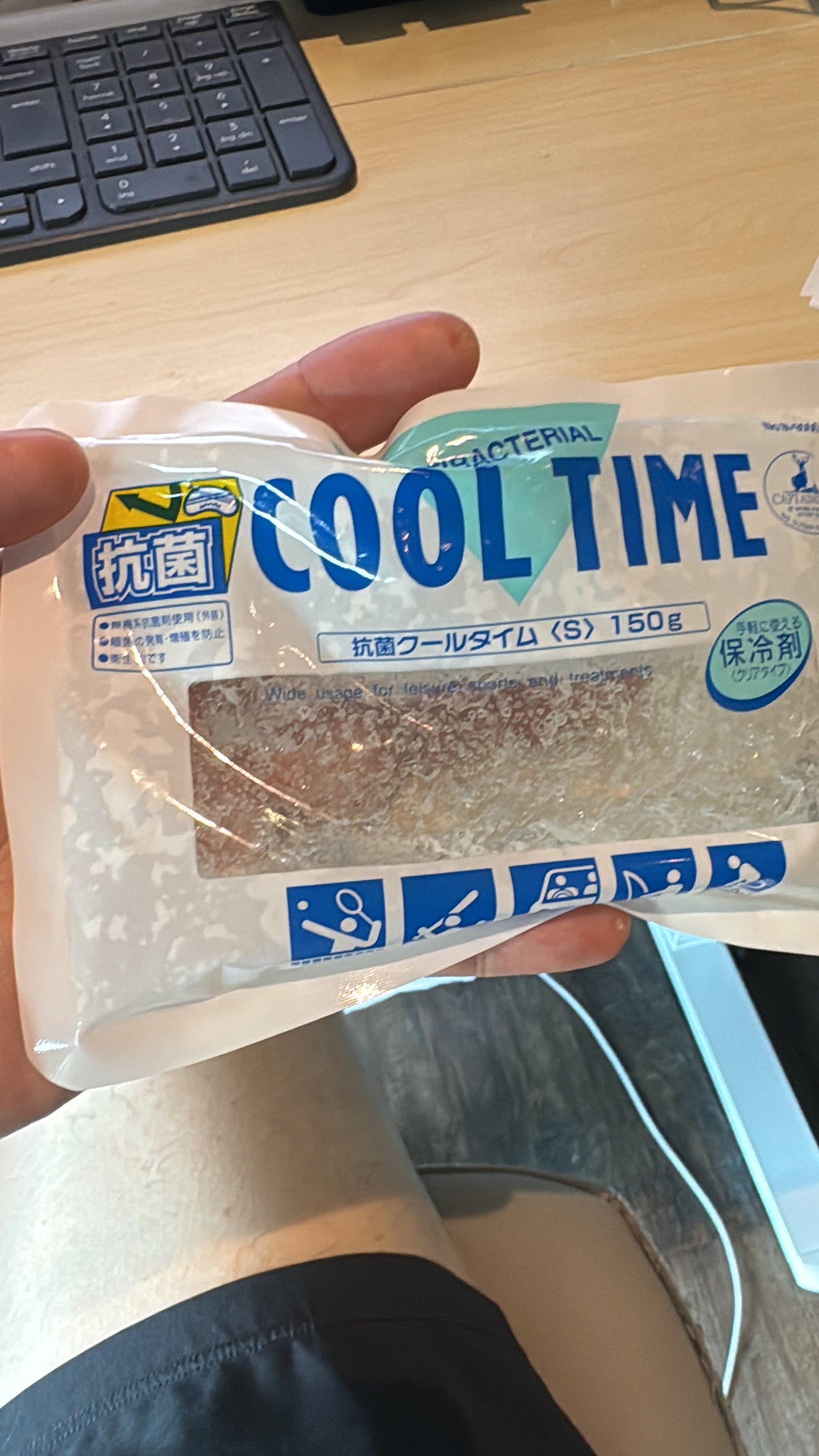 🇯🇵 Direct from Japan CAPTAIN STAG Antibacterial Cooler Pack / Ice Pack 🧊✨ (150g x 2 packs)