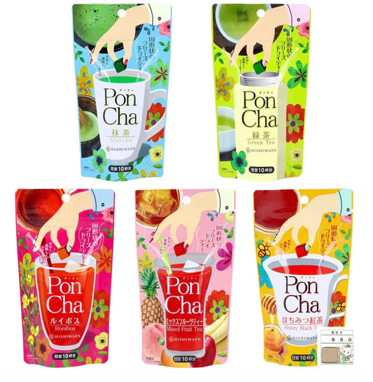 🇯🇵 Direct from Japan: Ryowaen PonCha Freeze-Dried Tea Cubes 🍵✨