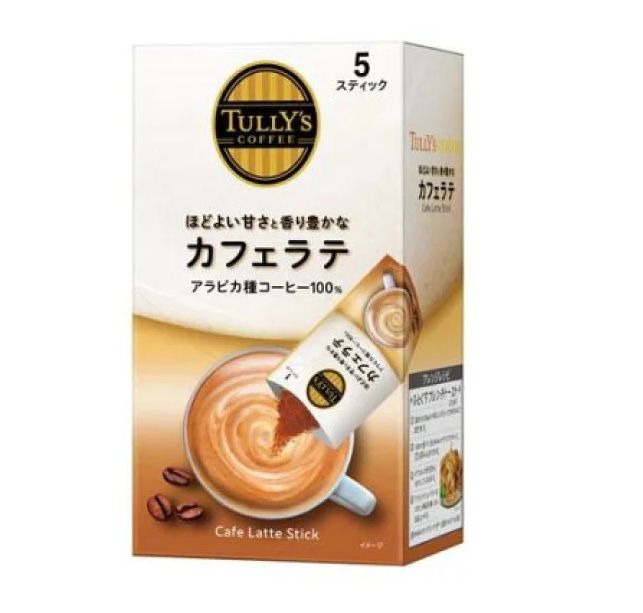 🇯🇵日本直送 TULLY'S latte咖啡沖包