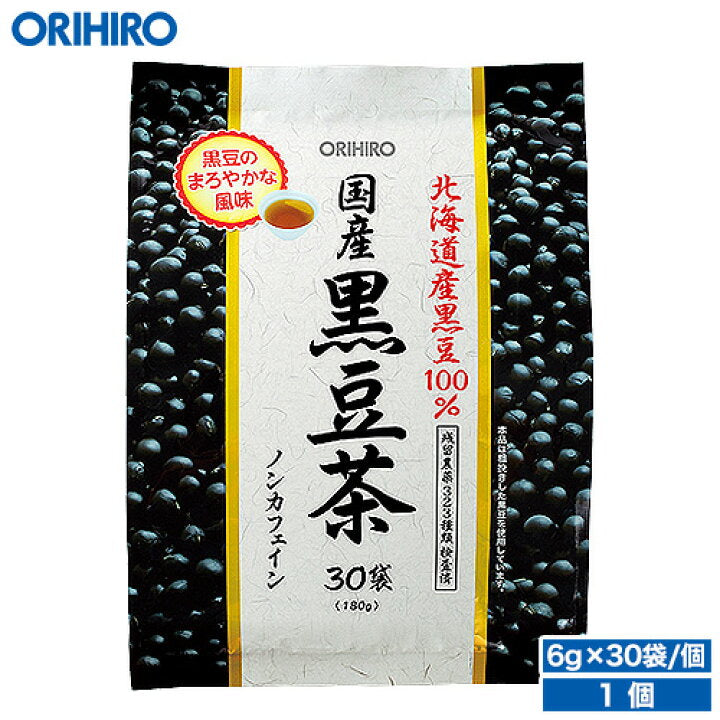 🇯🇵 日本直送 ORIHIRO 國產黑豆茶 6g x 30包