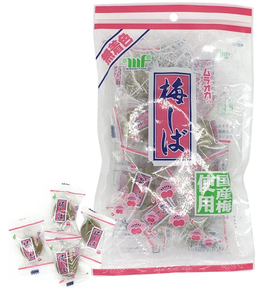 🇯🇵 日本直送 村岡食品 梅芝（梅しば）Kari Kari カリカリ梅 🟢 無著色 95g
