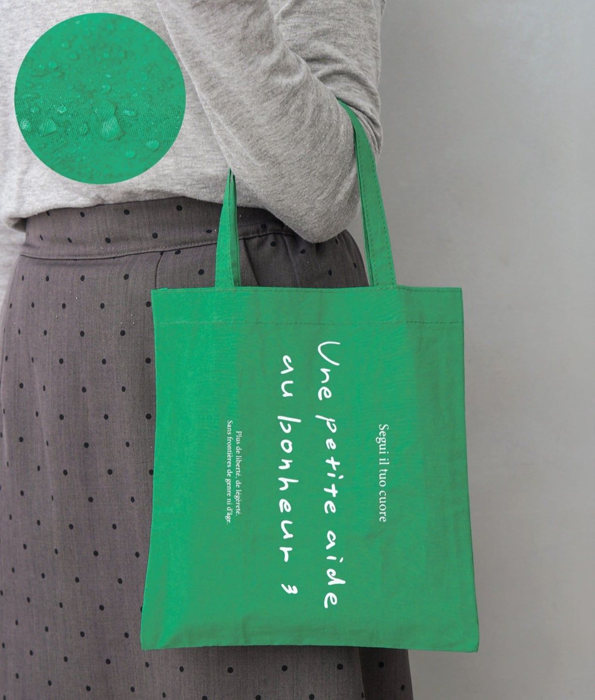 🇯🇵 Direct from Japan: 3COINS French Alphabet Water-Repellent Tote Bag 💧✨
