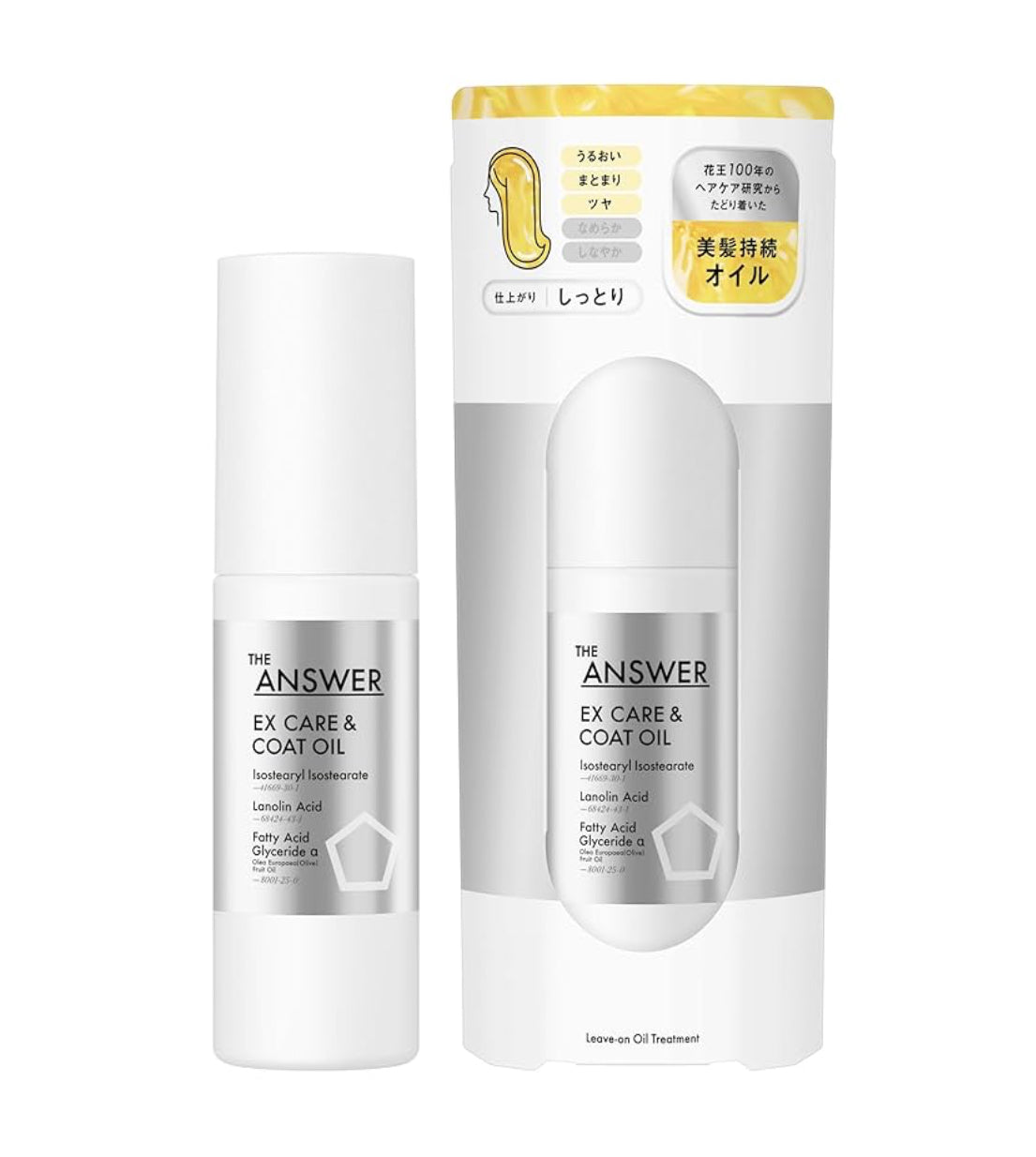 🇯🇵 日本直送THE ANSWER EX Care & Coat Oil 80ml 免沖洗護髮油 💧