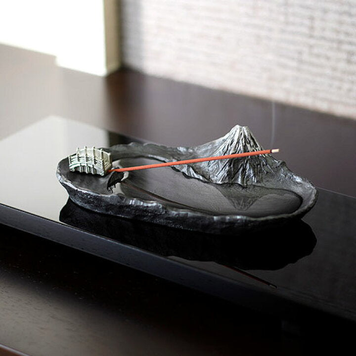 🇯🇵 Direct from Japan: Ginga-do Sakasa Fuji Mt. Fuji Reflection Incense Holder 🏔️✨