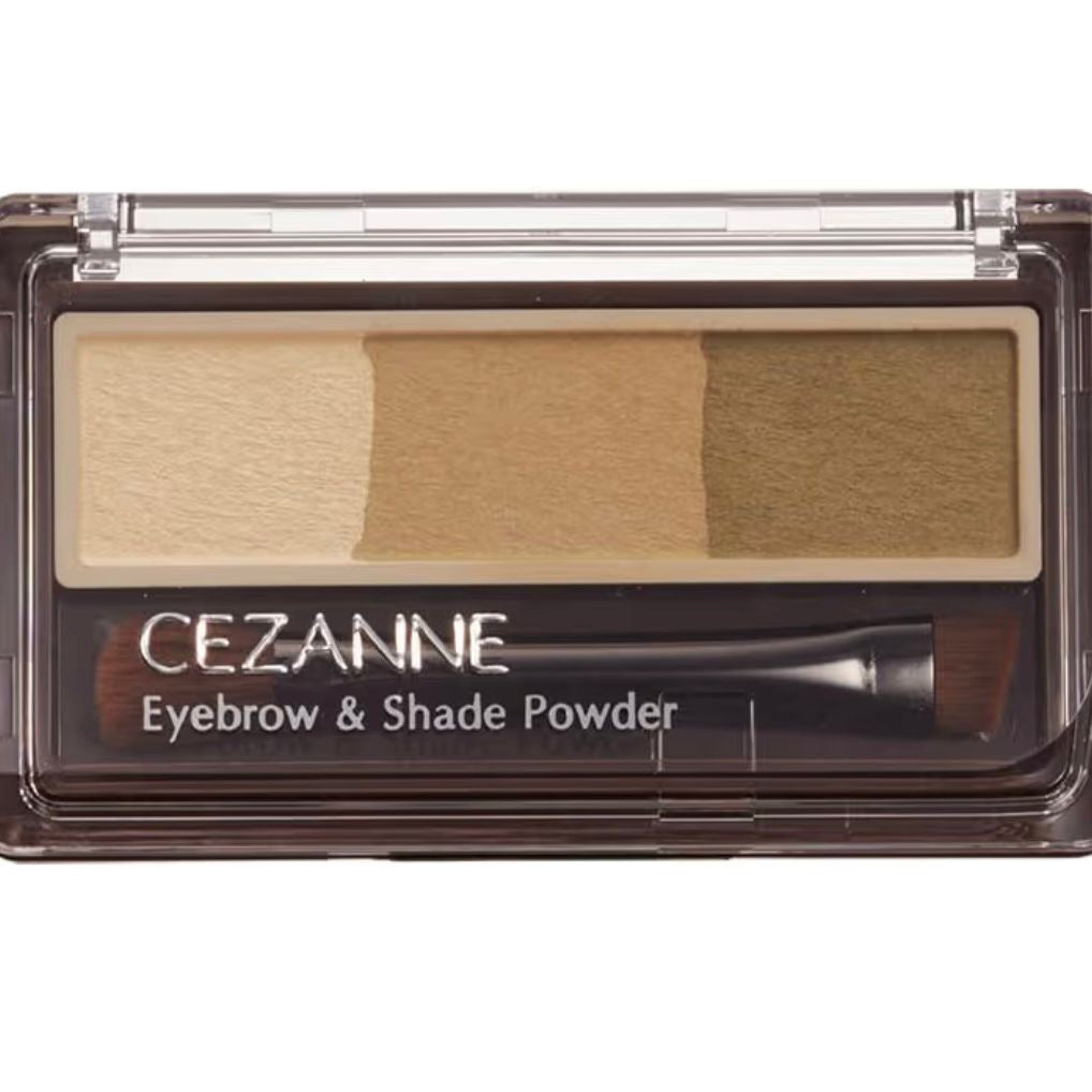🇯🇵日本直送 CEZANNE 三色立體眉粉 & 鼻影粉