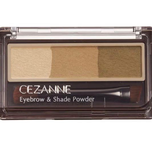 🇯🇵日本直送 CEZANNE 三色立體眉粉 & 鼻影粉