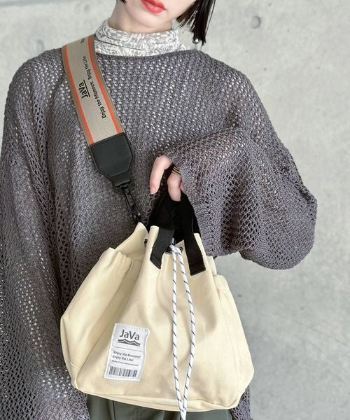 🇯🇵 Classical Elf × JaVa direct delivery from Japan, please note the 2WAY LOGO drawstring pocket👜✨