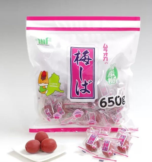 🇯🇵 Direct from Japan Costco - Muraoka Gunma Prefecture Extra Large Crispy Pickled Plums (Ume-shiba) 650g 🔴✨